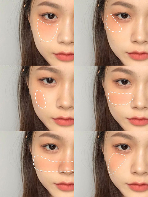 Cách trang Điểm má hồng bằng son, từng bước và mẹo sử dụng son Đúng cách