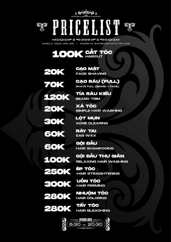 Giá làm tóc tại dương tây - cập nhật chi tiết và thông tin mới nhất