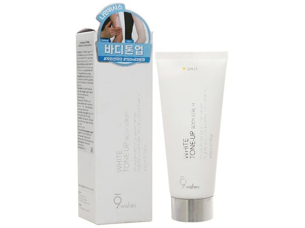 Kem dưỡng trắng da toàn thân 9wishes, bí quyết cho làn da sáng mịn