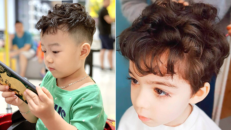 Làm tóc xoăn cho bé trai, hướng dẫn chi tiết và những kiểu tóc đẹp nhất
